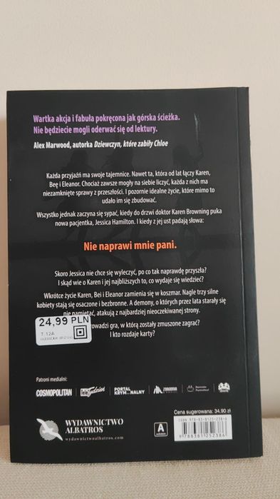 Zanim pozwolę ci wejść - Jenny Blackhurst Thriller Psychologiczny