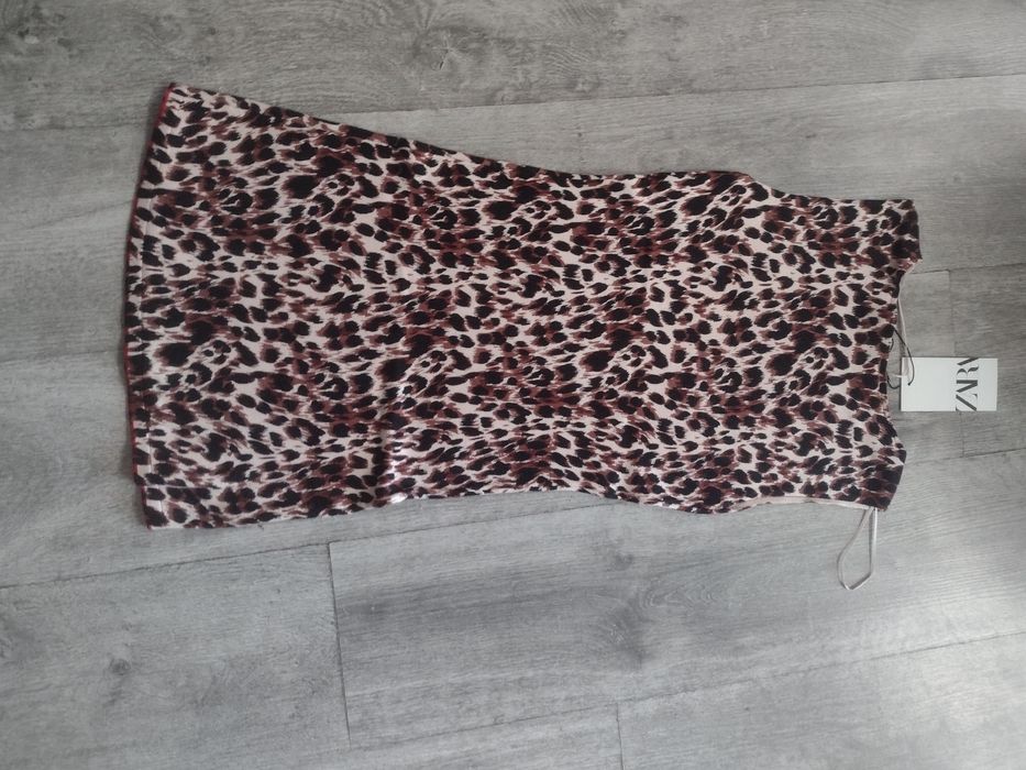 Sukienka w panterkę ZARA r. S nowa