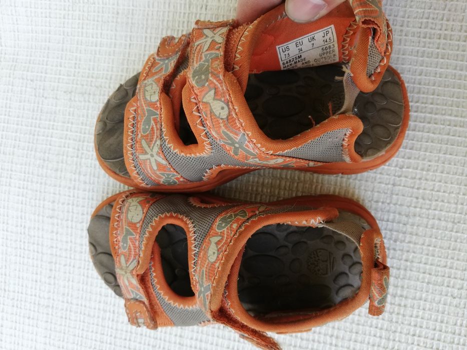 Sandały dziecięce Timberland rozmiar 24 stopa 14,5 cm
