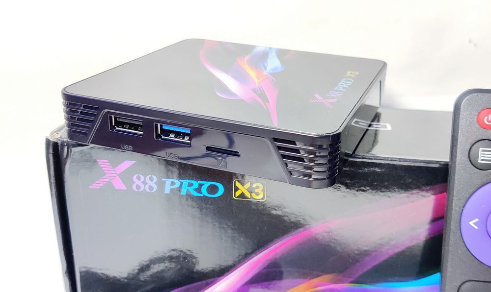 TV BOX X88pro X3 Amlogic S905X3 4/32Гб Vontar Ugoos Smart