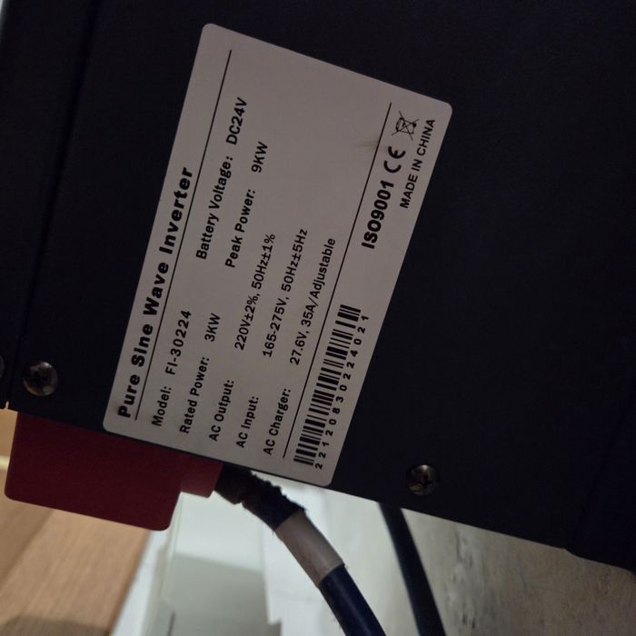 Инвертор 3 кВт 24в