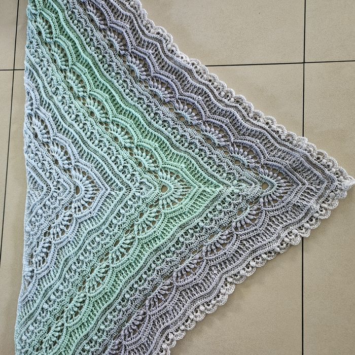 Chusta Handmade idealna na prezent rękodzieło