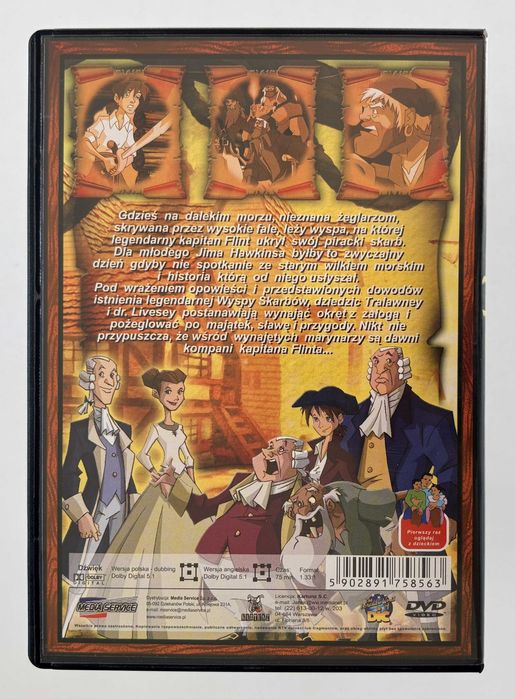 Wyspa Skarbów DVD