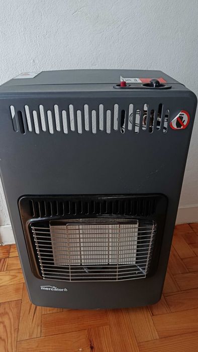 Aquecedor a gás sem a botija