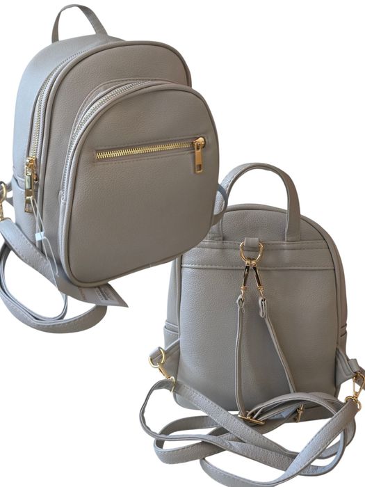 Plecak,plecaczek szary Nowy