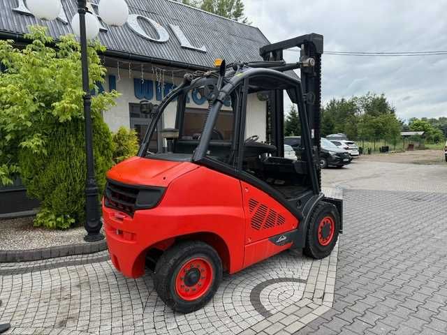 Wózek widłowy LINDE H50D diesel widlak 5t duplex 394