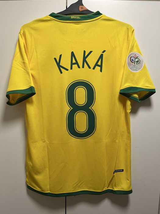 Koszulka Piłkarska Kaka 8 Brazylia 2006 World Cup Germany XL
