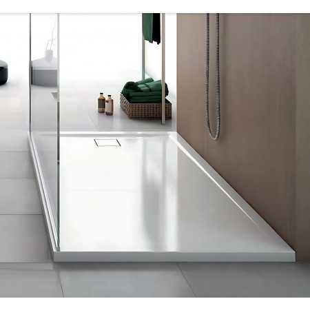 Brodzik niski wysokość  3,5cm Sanswiss Livada 90x120 biały