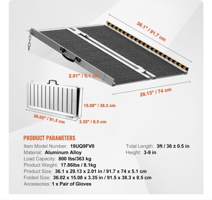 Rampa para cadeiras de rodas