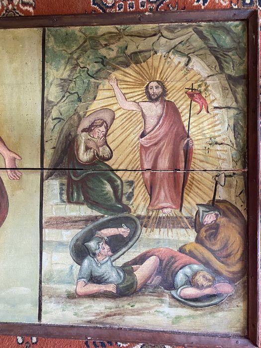 Ікона покуття велика 19ст.