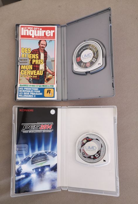 GTA Vice City Stories + PES 2014 para PSP
