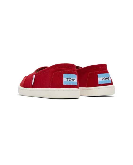Червоні дитячі кеди сліпони toms 31 розміру