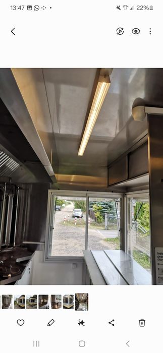 Przyczepa gastronomiczna Kebab wynajem