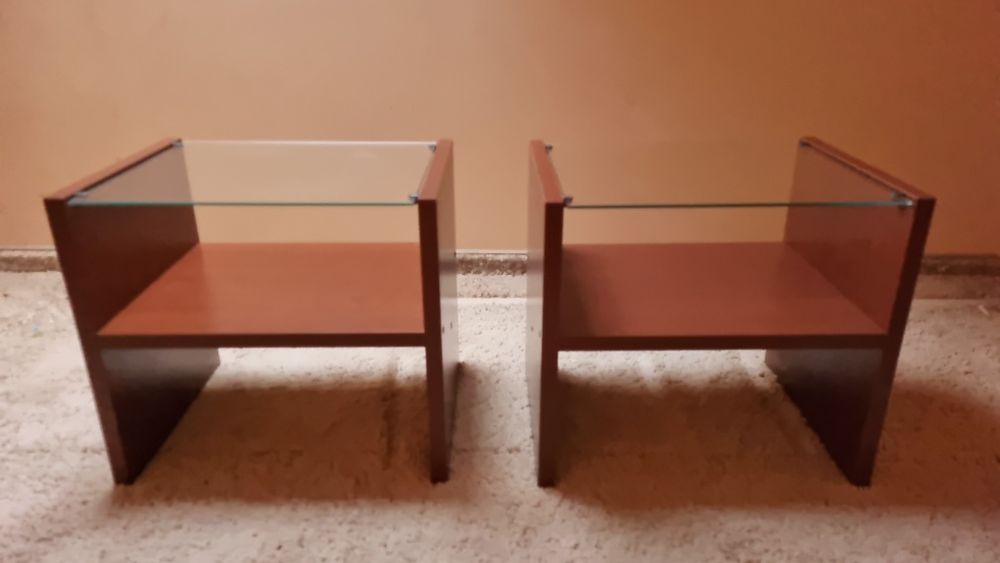 Szafka nocna x2 Ikea ciemny brąz