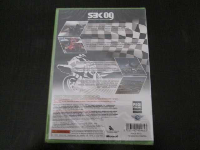 SBK 09 XBOX 360 - Novo e Selado