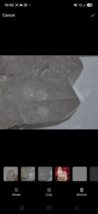 Cluster de Quartzo Cristal Natural (500g) – Peça de Coleção / Decoração