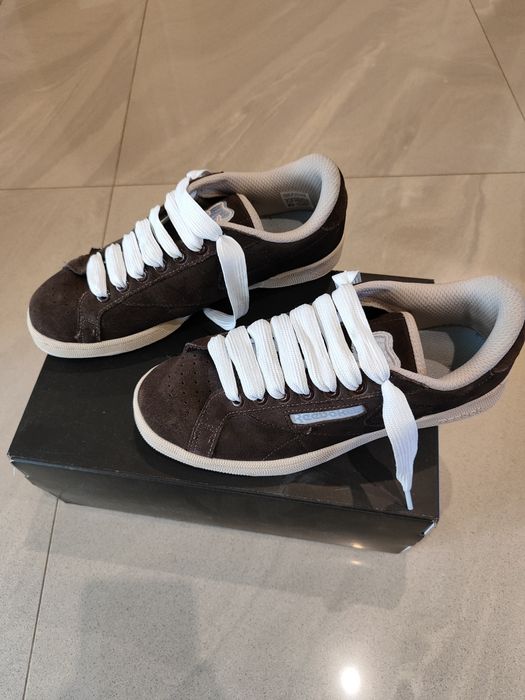 Buty Reebok Club C HP6471-BRĄZOWY,  w rozmiarze 40 cm. Idealny st