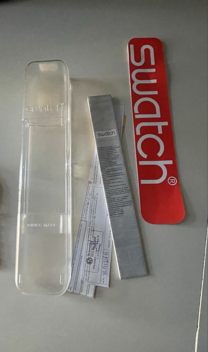 Religio redondo da Swatch unissexo