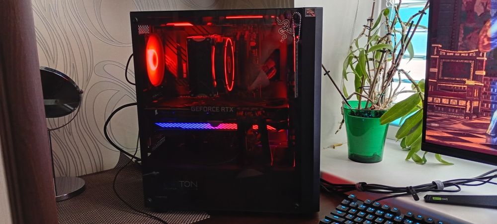 Игровой ПК Ryzen 5 5600X + RTX 3070 Ti 8GB | 32GB DDR4 | 2K