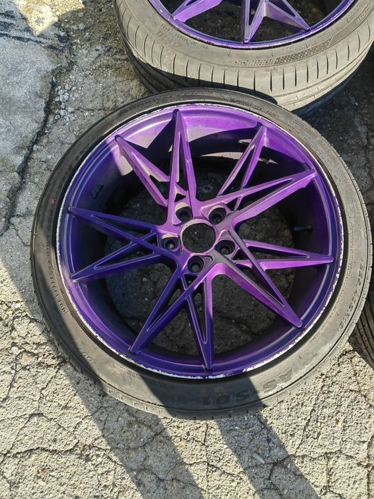 Jantes 18 BMW 5*120 estilo CS pneus praticamente novos