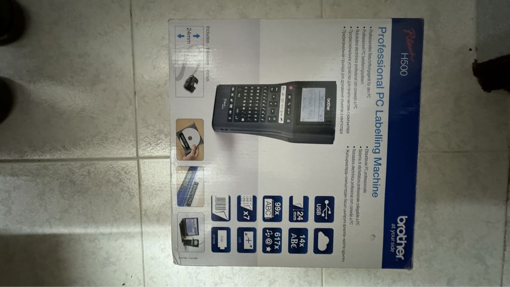 Rotuladora Brother PT- H500