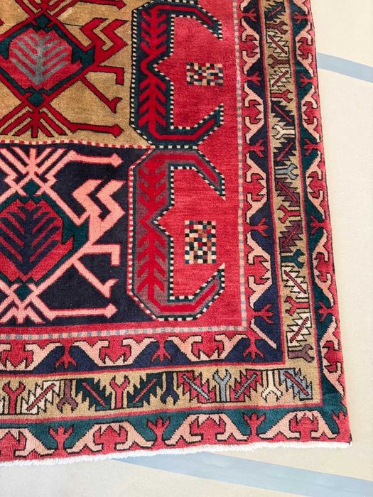 Nowy Chodnik Dywan Perski Iran Hamadan / Kazak 325x140 gal. 11 tyś