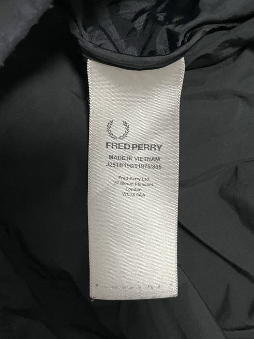 Пуховик Fred perry