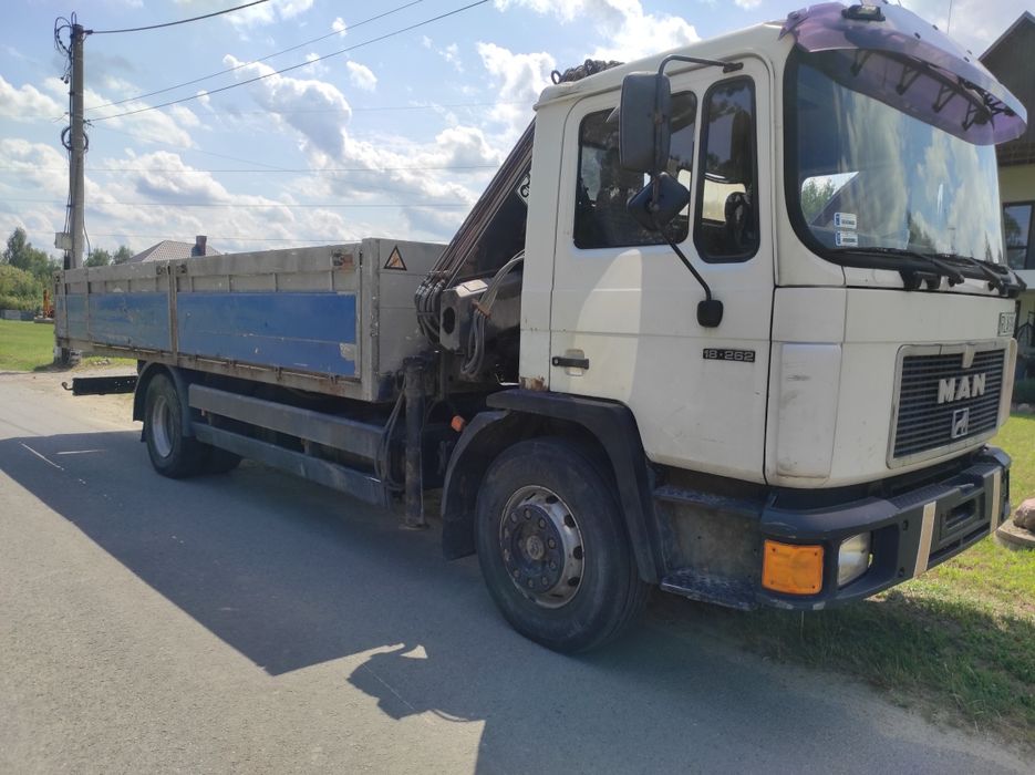 Man 18 262 HDS Hiab 105 sterowanie radiowe