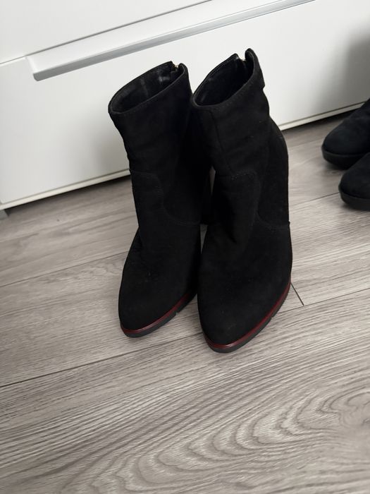 Черевички замш чобітки