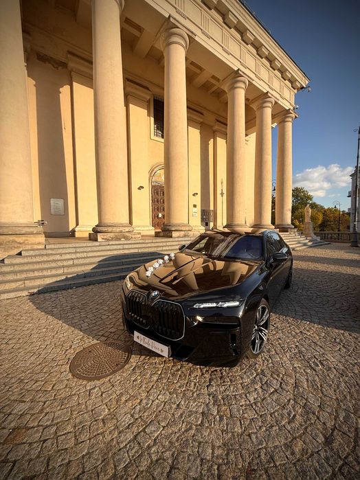 Auto do ślubu, Limuzyna do wynajęcia, BMW 7 Full Opcja, masaże etc.