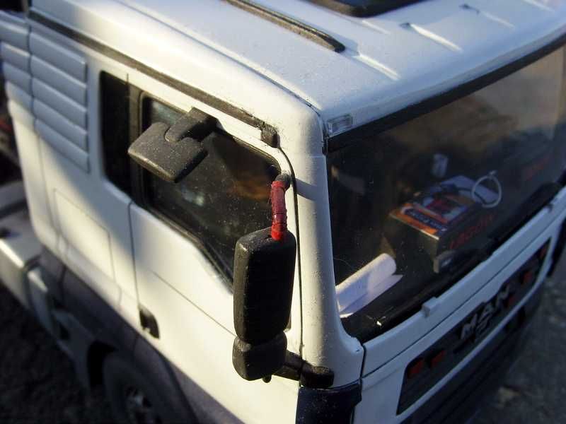 Man tga model 1:24 italeri revell jak żywy