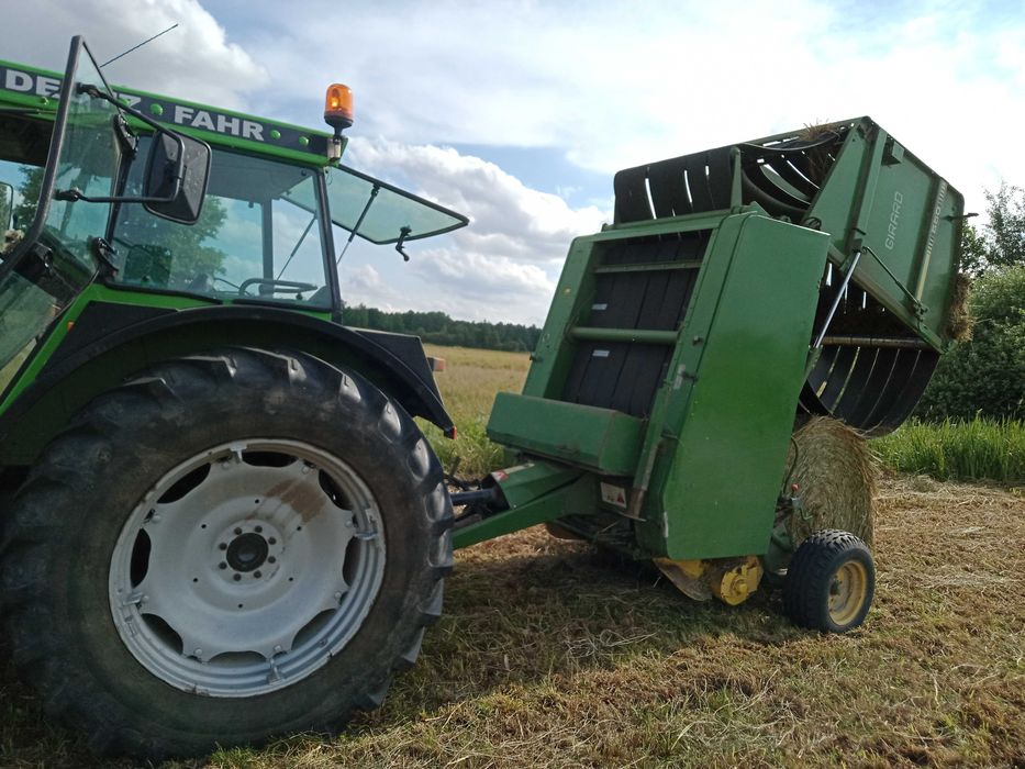 Belowanie siana inne oranie