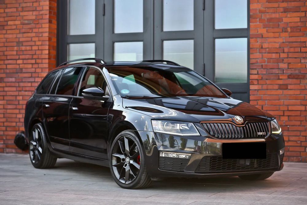 Skoda Octavia 2.0D 185ps RS 4x4 DSG CANTON radar xenon led skóra kam FULL BEZWYPADEK