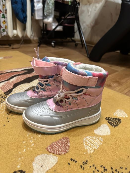 Дитячі дощові штани і полусапожки теплі