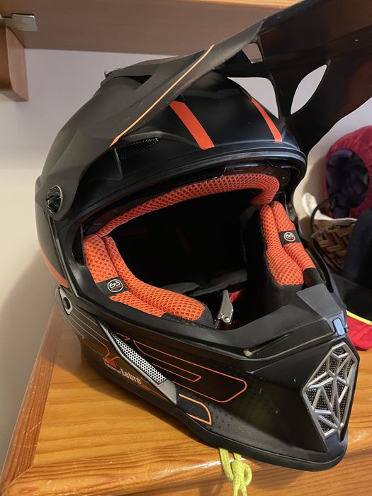 Capacete mota LS2 - N.60/61 integral enduro