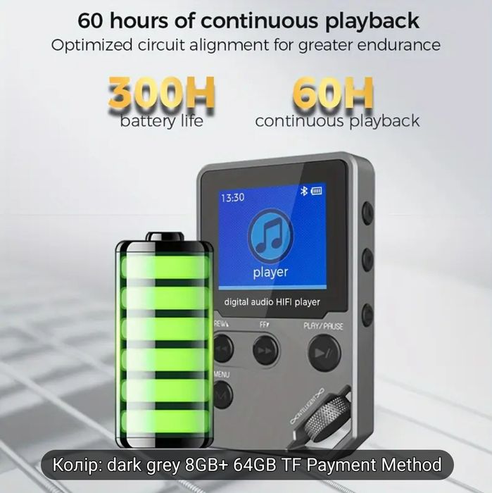 MP3 плеєр з підтримкою Bluetooth