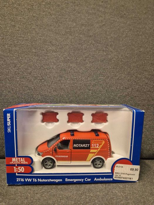 S2116 SIKU Super Pogotowie VW T6