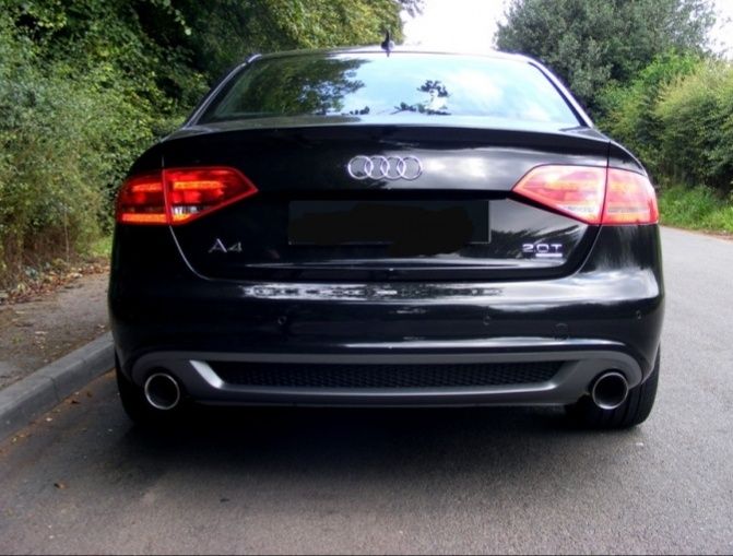 Насадки глушителя Ауди Q5 Q7 Q9 А3 4 5 6 7 8 ТТ 80 90 100