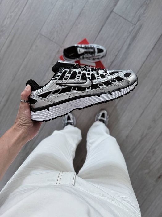 Кросівки Nike P-6000 Metallic/Black premium | Кроссовки Найк чоловічі жіночі