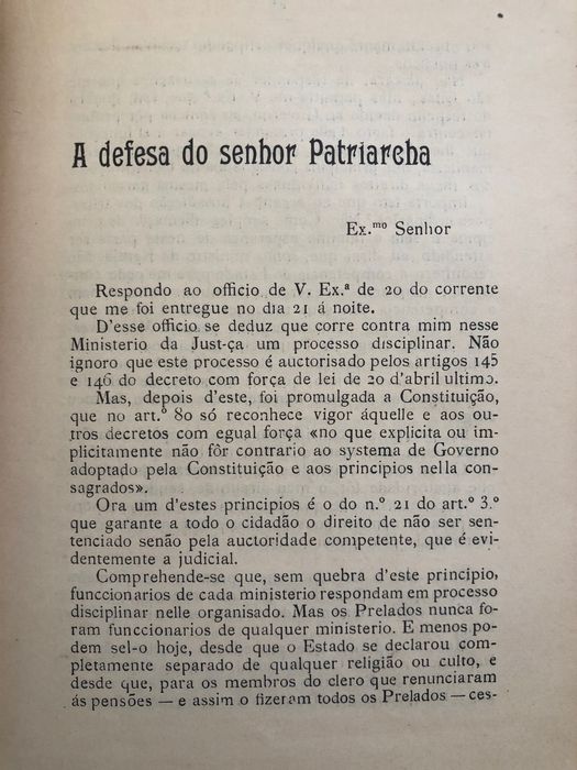 D. Carlos (1909) / Expulsão do Patriarca (1912) / D. Manuel II