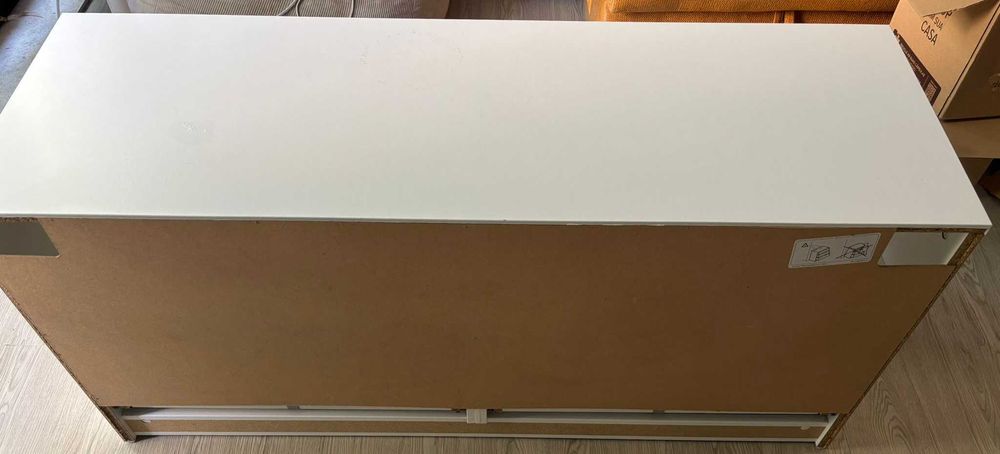 Móvel de TV Branco - BRIMNES IKEA