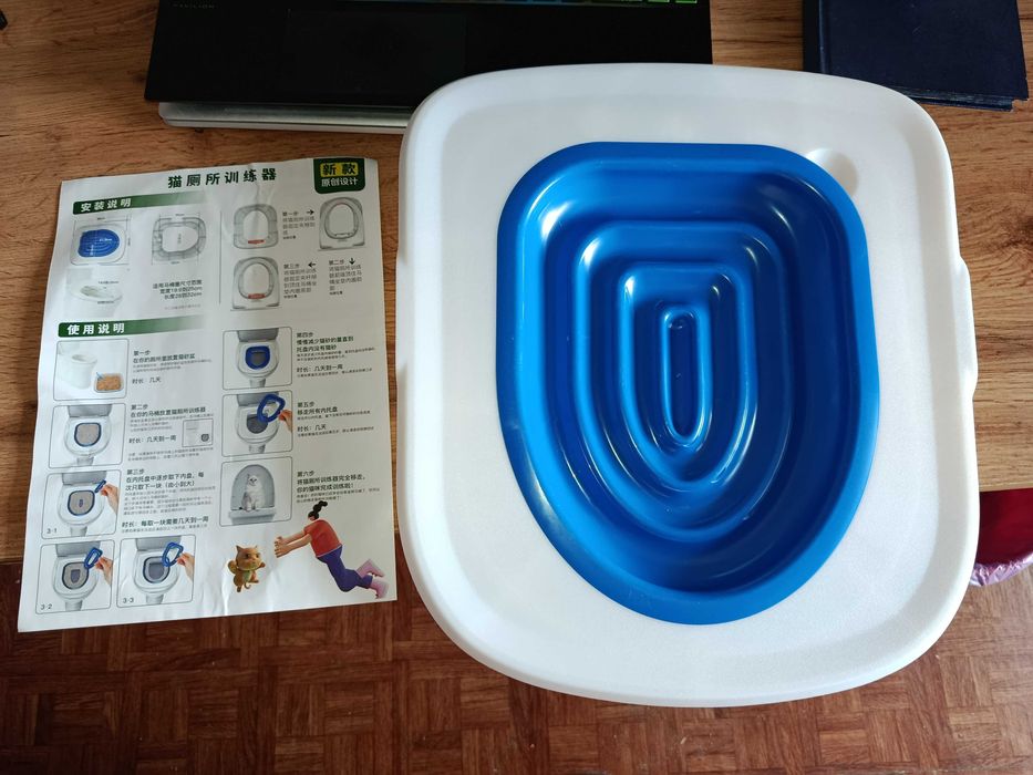 Лоток для котячого туалету (Cat toilet trainer)
