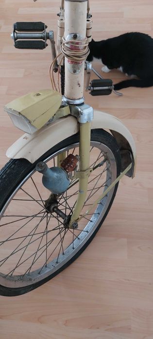 Rower karat PRL składak