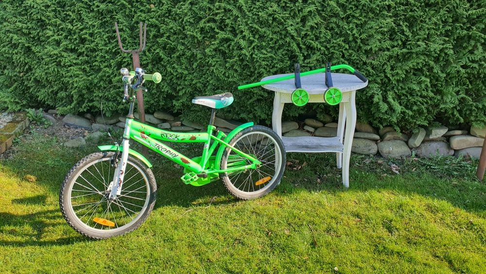 Rowerek do nauki jazdy. Koła 20 cali Super stan i kolor od 3 do 7 latķ