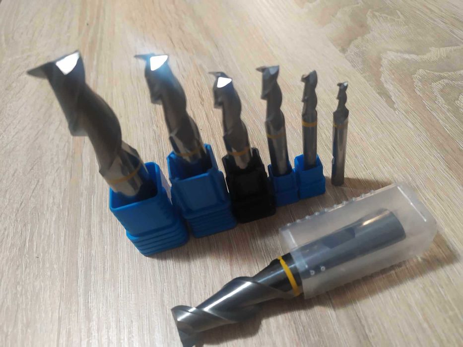 Frezy węglikowe VHM 4-16mm stal, alu tworzywa sztuczne