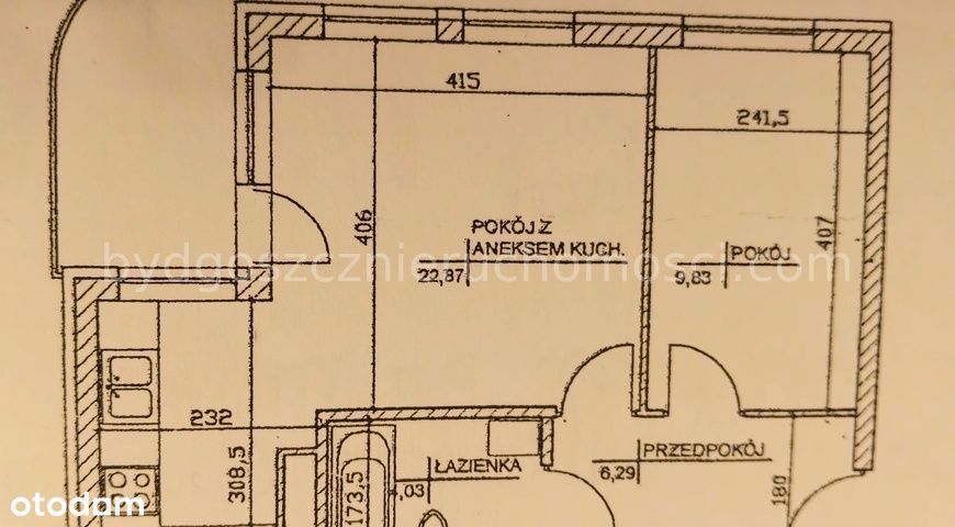 Przestronne 2-pokojowe mieszkanie z balkonem w ścisłym Centrum