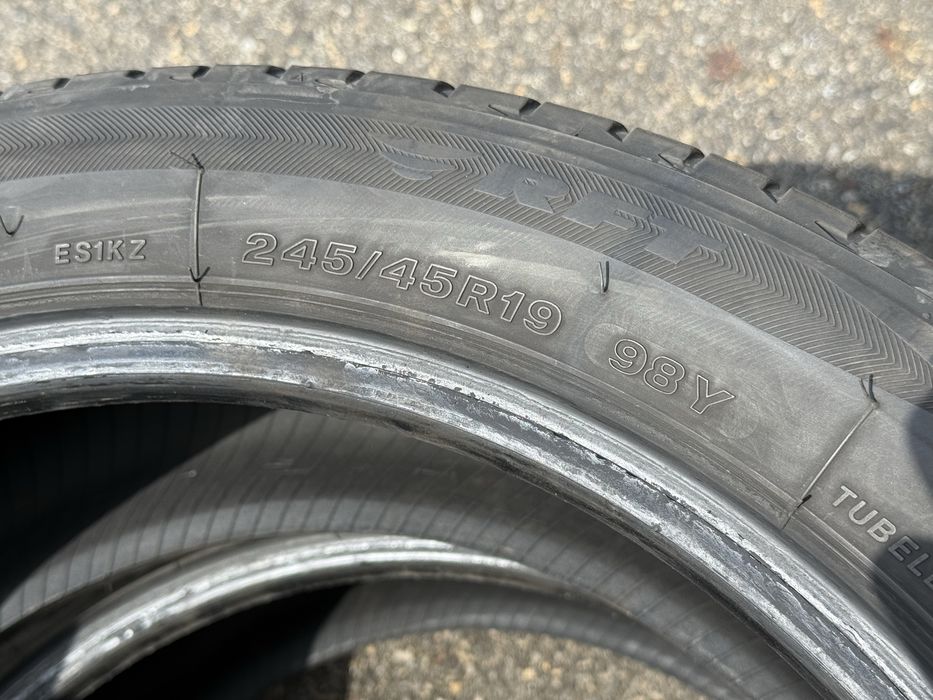 2x Bridgestone Potenza S001 245/45/19 98y Runflat homologacja Bmw
