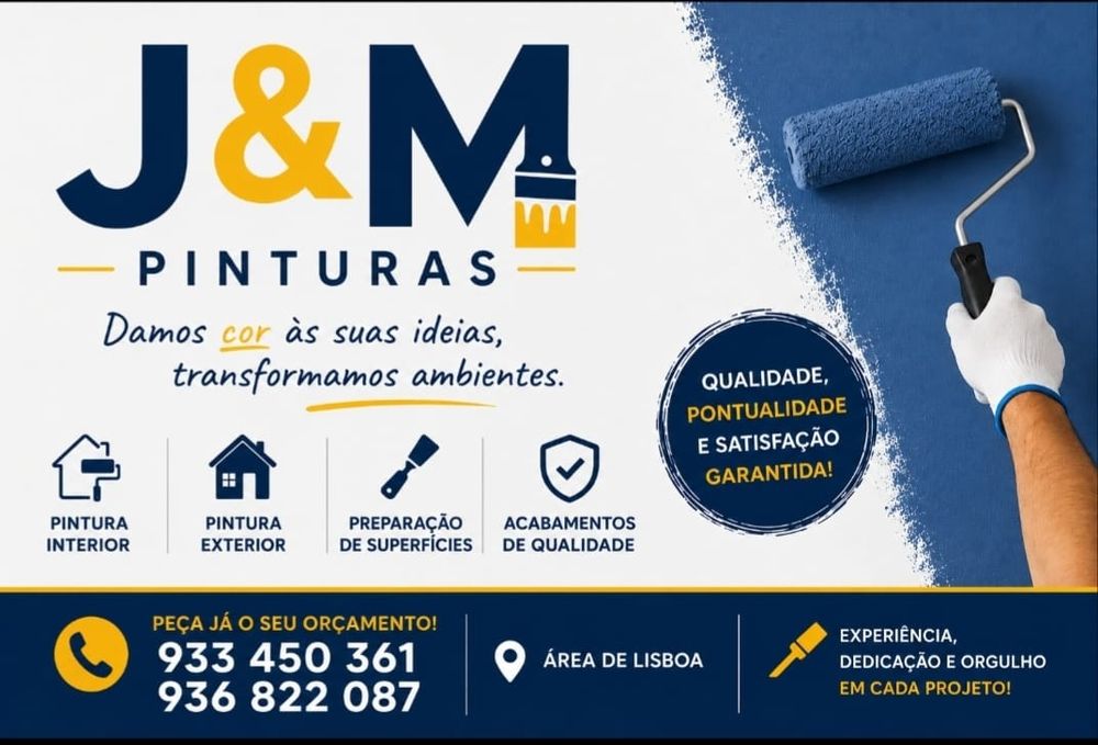 Serviços de pintura e remodelações