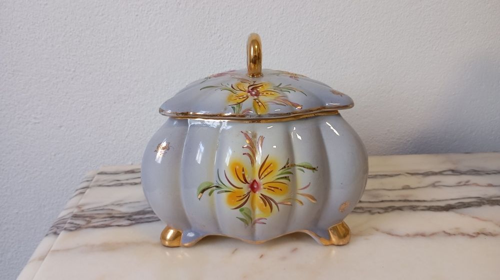 Cookie Jar with Lid RB Alcobaça