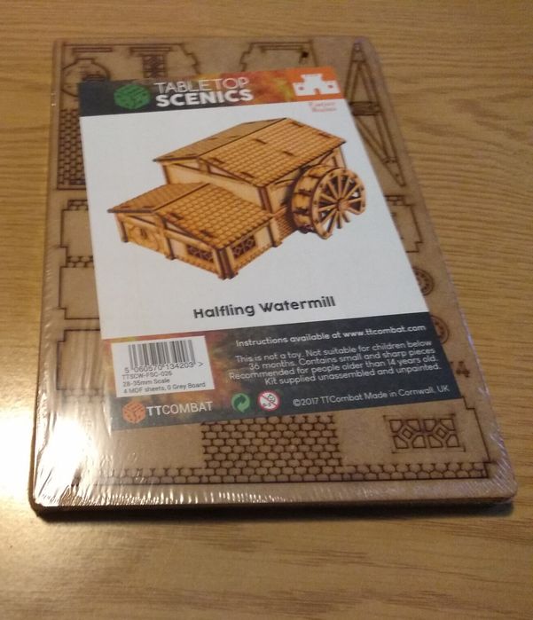 Hobbiton, makiety, budynki niziołków Tabletop Scenic